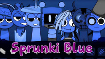 Sprunki Blue img