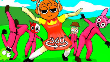 Squid Sprunki Dance Game img