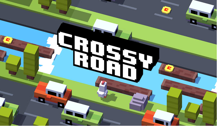 crossy road screenshot