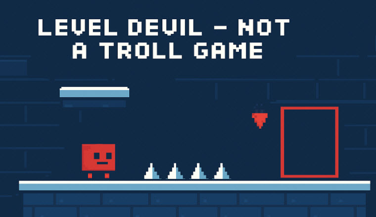 level devil not a troll game screenshot
