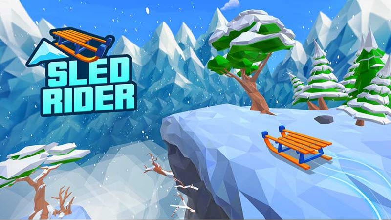 sled rider screenshot
