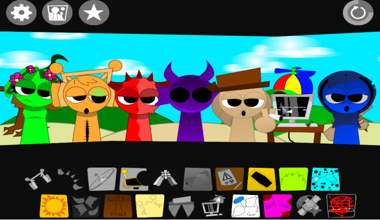 sprunki infectibox II the remaster screenshot