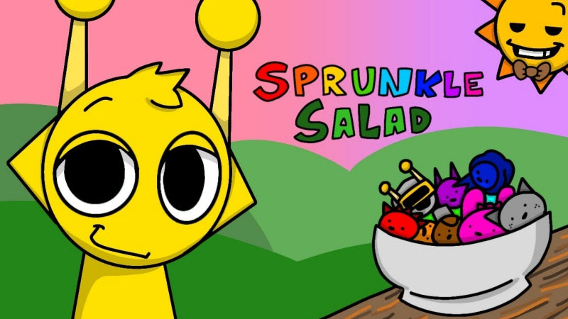 sprunkle salad screenshot